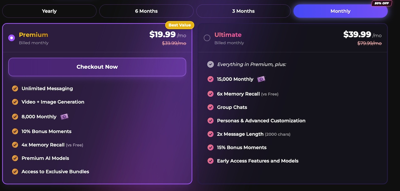 secrets ai pricing and subscription plans