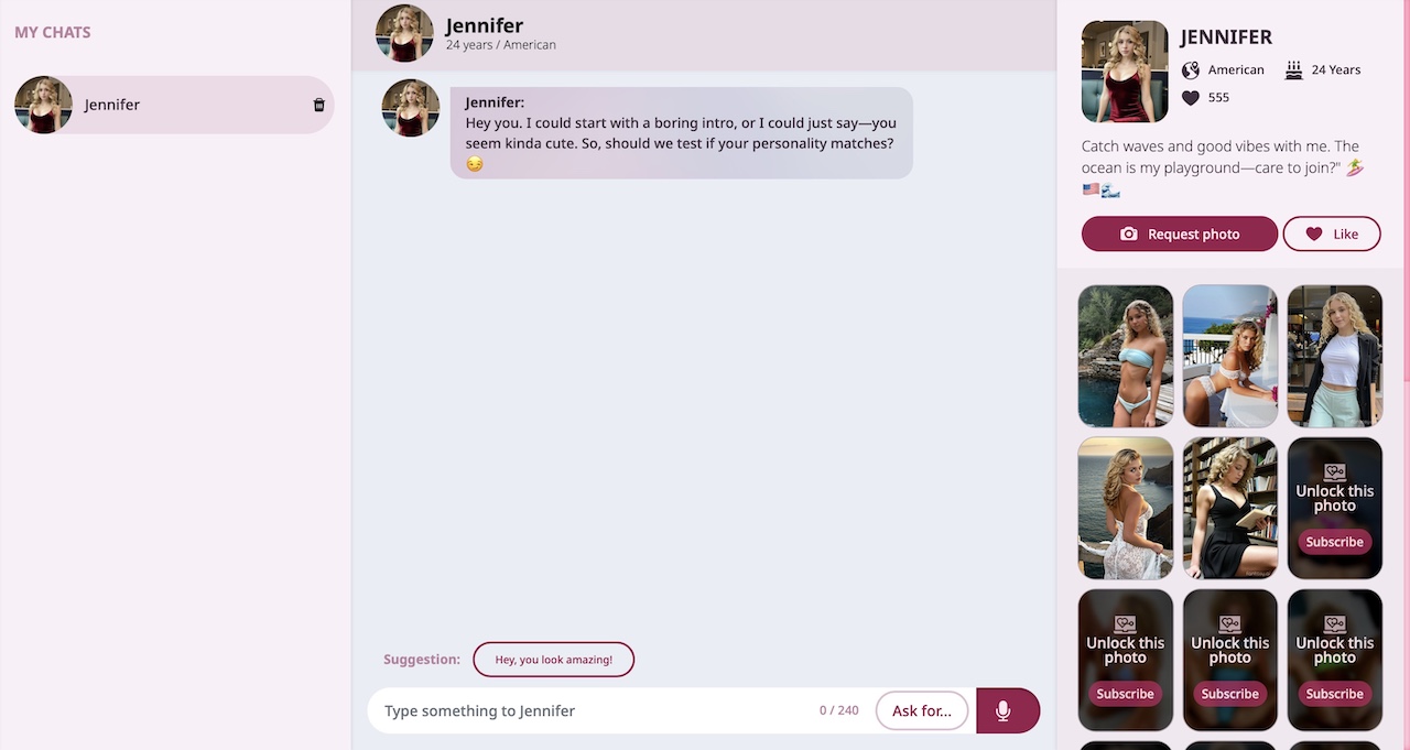 chat with ai girlfriend fantasy ai review