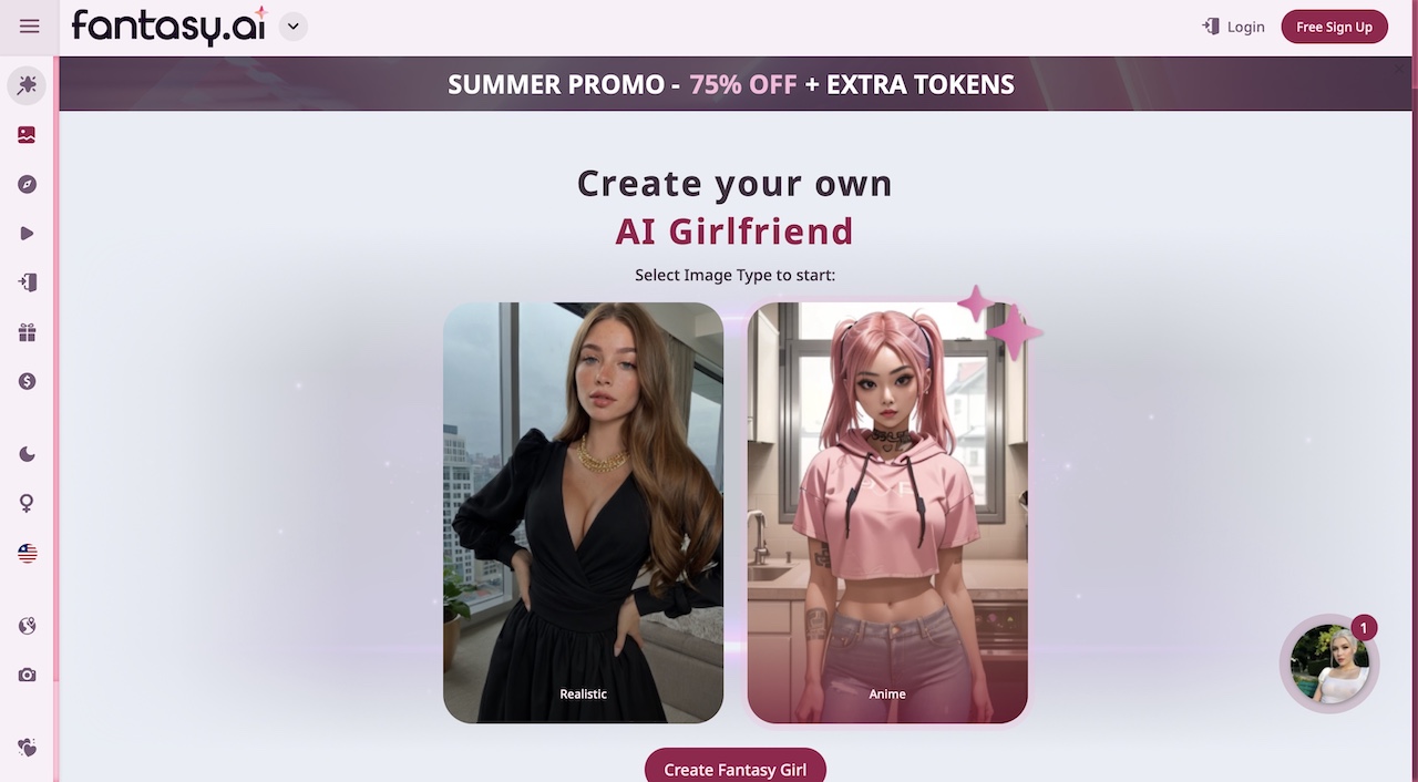 create your own girlfriend fantasy ai