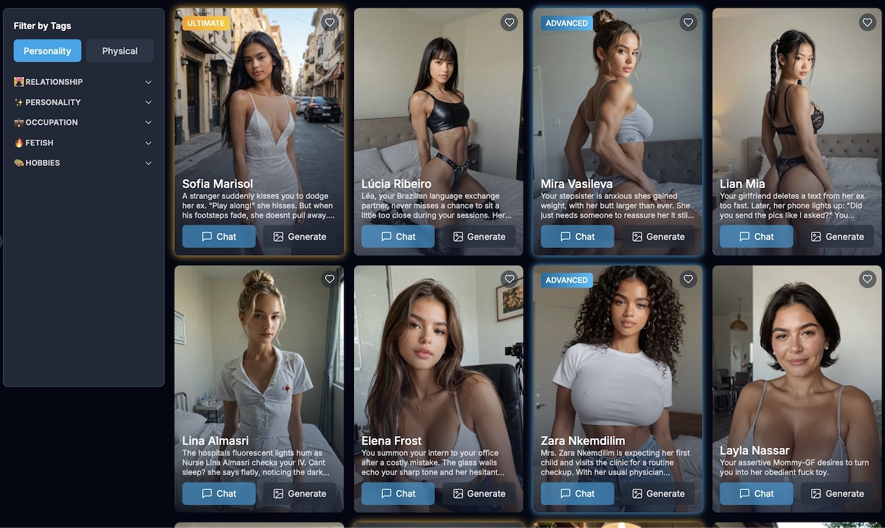 explore ai girl profiles darlink ai