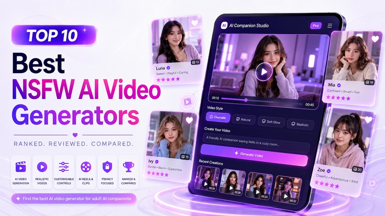 Best NSFW AI Video Generators