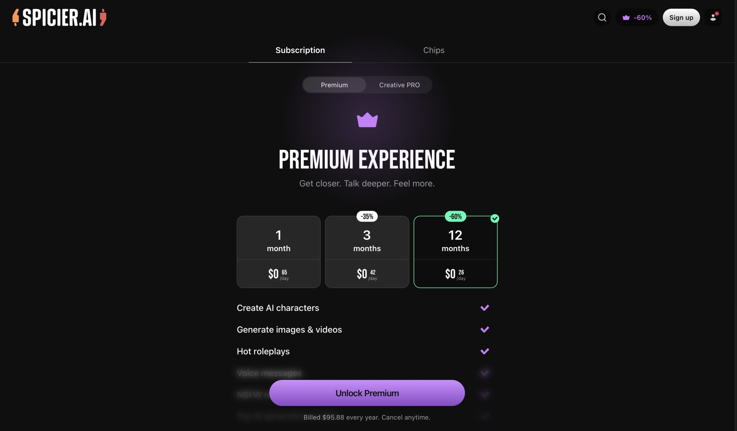 Spicier AI Pricing Plan and Subscription