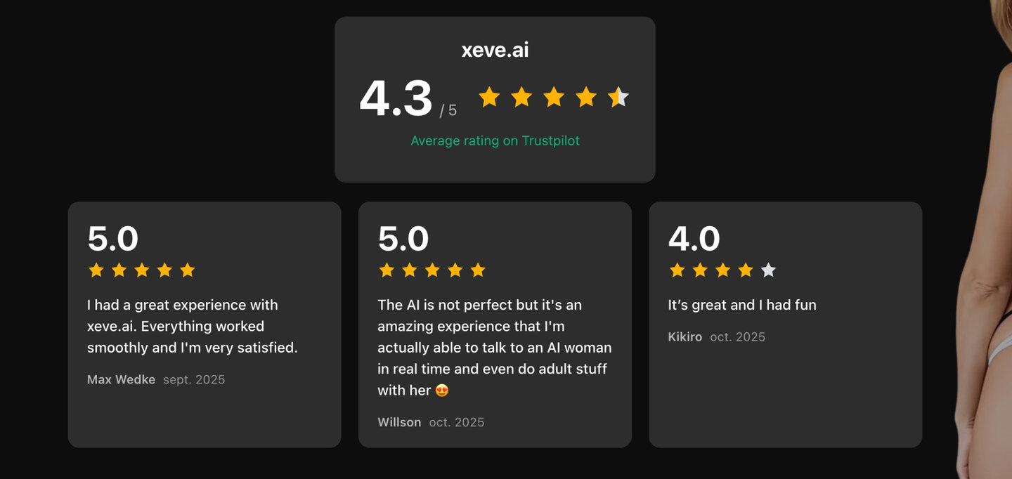 xeve-ai-trustpilot-customer-reviews